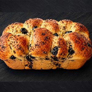 Pan Brioche con Aceitunas Negras