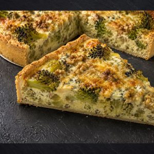 Trozo Quiche de Brócoli, Queso Azul y Nueces  XXL