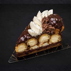 Trozo Saint-Honoré Mozart – Chocolate & Vainilla